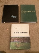 Vtg 1954-55-56 THE ARBUTUS YEARBOOK INDIANA UNIVERSITY Bloomington College 