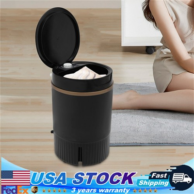 #ad Portable Mini Washing Machine Washer with Drainage Basket Multi Functional Black $70.15