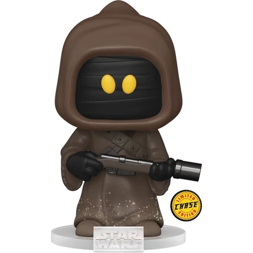 Funko Soda Jawa Star Wars RARE CHASE Figure with Blaster 1 of 15000 NEW Verified