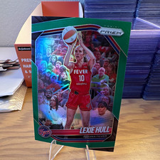 Panini 2025 Prizm WNBA Lexie Hull Indiana Fever Green Prizm #51