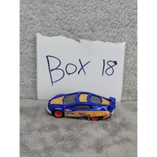 1999 Hot Wheels McDonalds NASCAR Kyle Petty 44 Blue Stock Car Toy Plastic