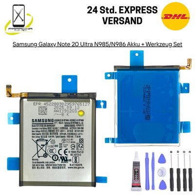 Original Samsung Galaxy Note 20 Ultra N985/N986 Akku Batterie 5000mAh EBBN985ABY