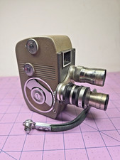 Vintage 8MM Sankyo 8-Y home movie camera with 3 lenses