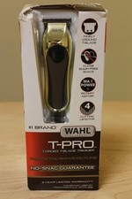 Wahl T-pro Corded Compact Men's Beard Trimmer With Diamond Finished T Blade