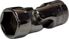 Snap-On 1/4" Dr 6-Pt Metric 10 mm Flank Dr Shallow Universal Socket     TMUSM10A