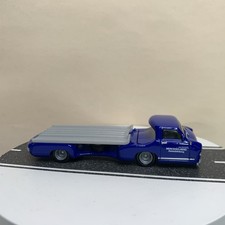 Hot Wheels Premium Car Transporter Flatbed 1955 Mercedes-benz Blaues Wunder Nm