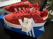 adidas Campus 00s J Unisex Kids Athletic Sneakers Red White US 6 IG1230