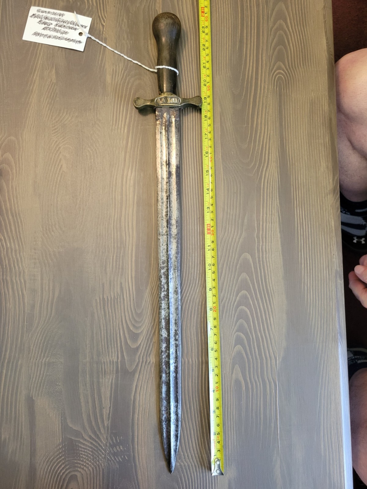 Antique RARE! M1850 Original French Glaive Sword LA LOI "THE LAW"