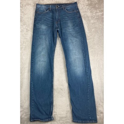 Levi Strauss Co 505 Mens Jeans W36 L36 Blue Straight Fit Denim Pants