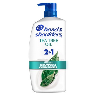 Head & Shoulders 2-in-1 Shampoo/Conditioner, Tea Tree, 28.2oz