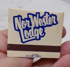 Matchbook Full Nor Wester Lodge Gunflint Trail Popular Lake MN #272