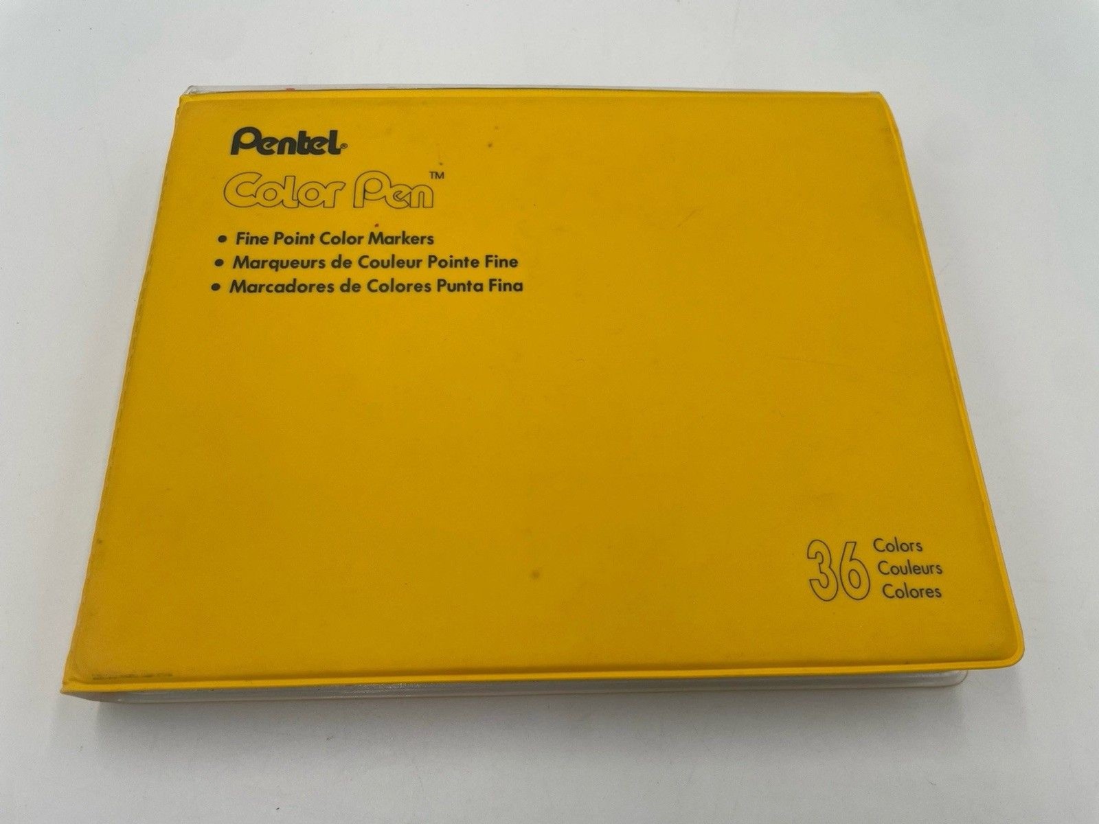 Vintage PENTEL 36 Colors Pens Fine Point Marker Set Original
