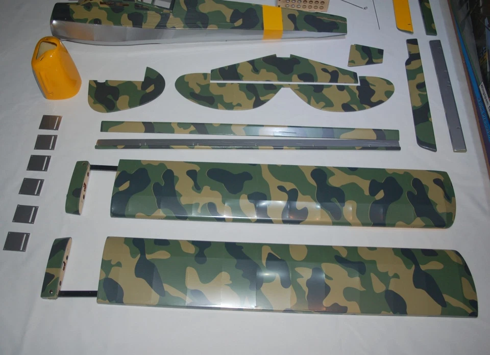 RC 1600mm STOL-Flugmodell Fieseler Storch Fi 156 ARF Tarnfarbe 4S Fast Fertig - Bild 4 von 4