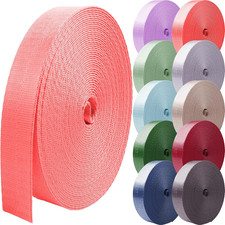Nylon Webbing 1 inch 1.5 inch 2 inch Nylon Strap Backpack Straps Belt, 10 25 50