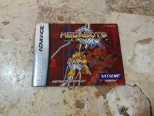 Manual Instruction Book METABOTS METABEE AX✨Gameboy Advance Gameboy GBA➡️ B2G1