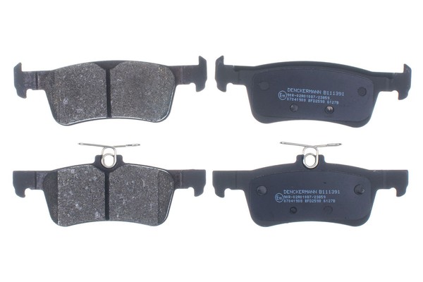 Denckermann Bremsbelagsatz Scheibenbremse B111391 FüR Peugeot 308 2 SW THP 110-image