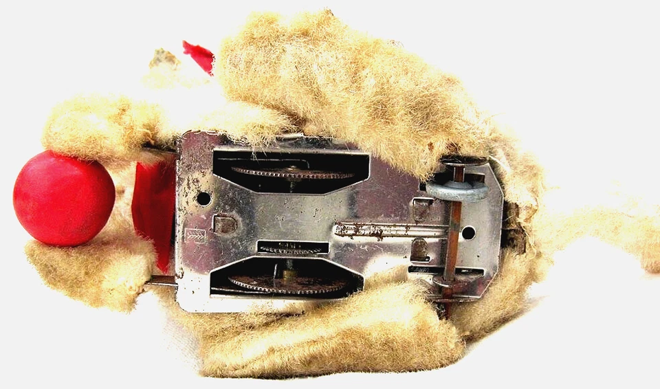 AUTOMATE CARL - CHAT ROULANT AVEC BALLE DES ANNEES 5O - MADE IN WEST GERMANY - Photo 4/4