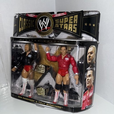 WWE Classic Superstars ArnAnderson TullyBlanchard Figures 2007 Sealed Rough (A)