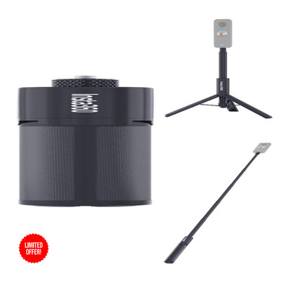 Insta360 Unsichtbarer Selfie-Stick Stativ Kompatibel GO 3 X3 ONE