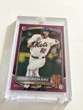 2025 Bowman - Prospects Carson Benge #BP-108 Fuchsia /299 (RC)