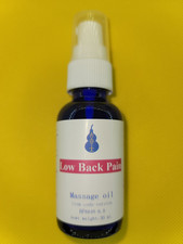 Low Back Pain massage Oil with 60 essential oils