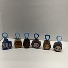 McDonald's Happy Meal Toy Star Wars Key Chain Lot of 6 Leia Chewbacca  More 