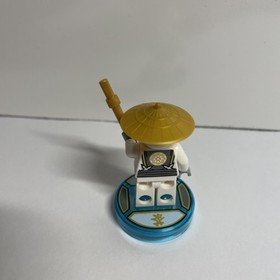 Lego Dimensions Sensei Wu figure with base great condition 