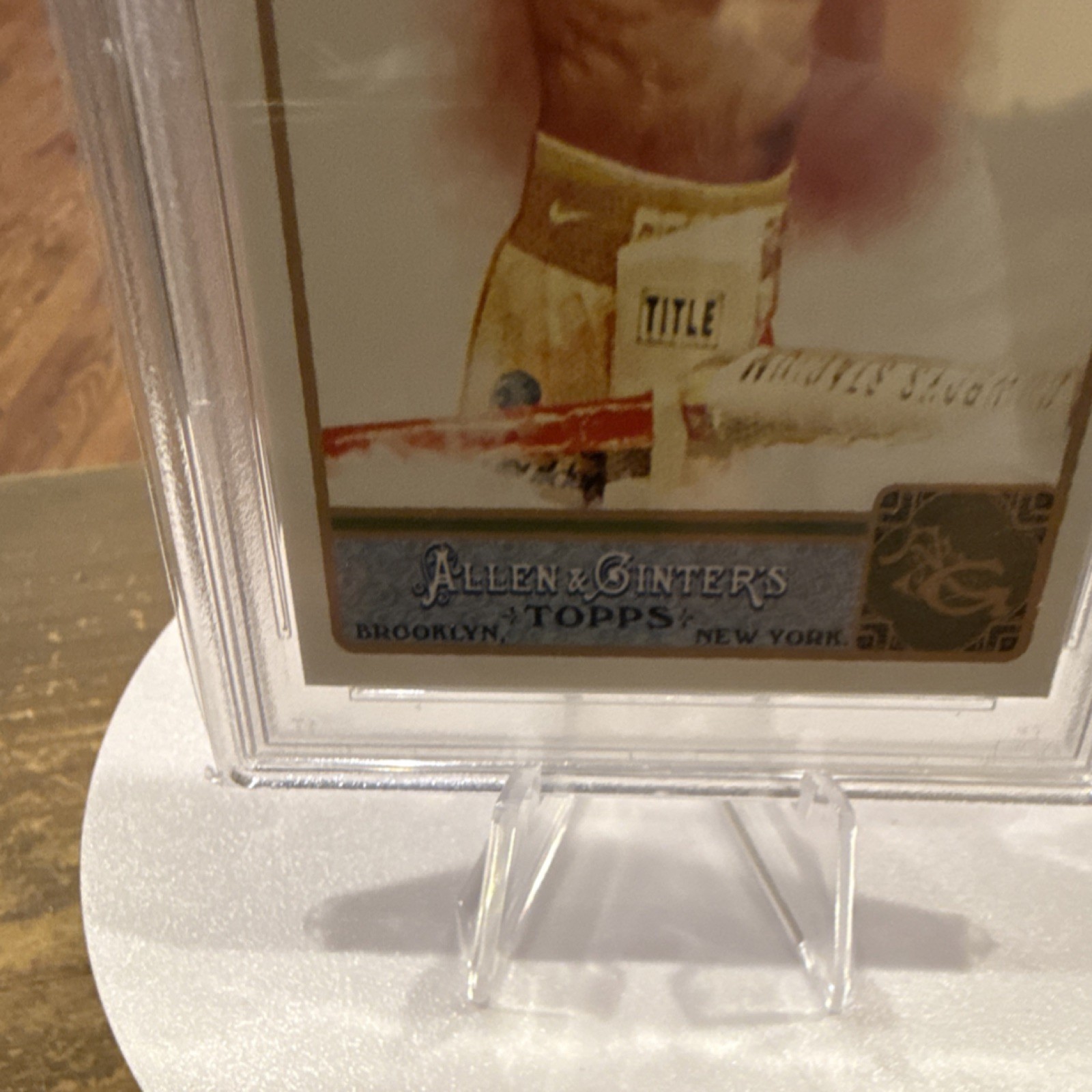 Topps 2011 Allen & Ginter Manny Pacquiao Rookie Base #262 Boxing PSA 10 view 5