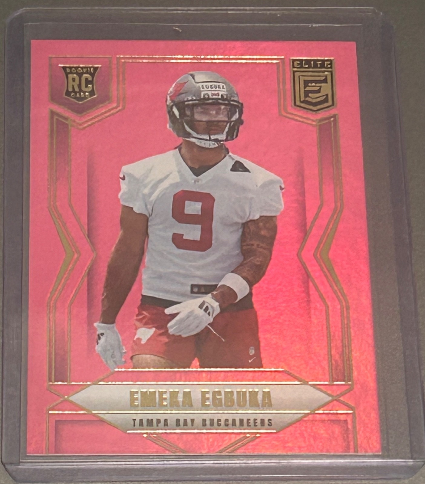 2025 Panini Donruss Elite - Rookies Emeka Egbuka #102 Pink (RC)