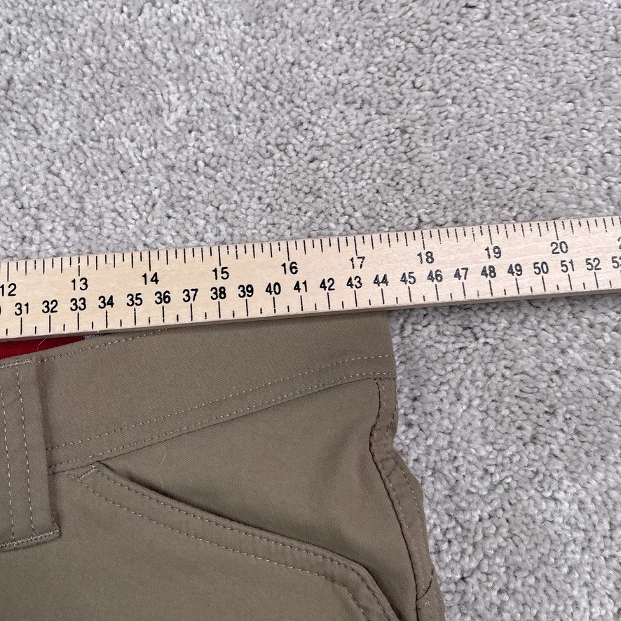 Pantalones Wrangler Para Hombres 34x30 Marrón Equipo Todo Terreno ATG Pierna Recta Elastizados Nylon Foto 4 de 4