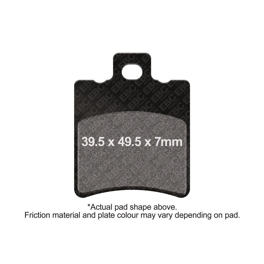 EBC Scoot Brake Pads Front Left for Benelli Adiva 125 13 Inch Front Wheel 01-04