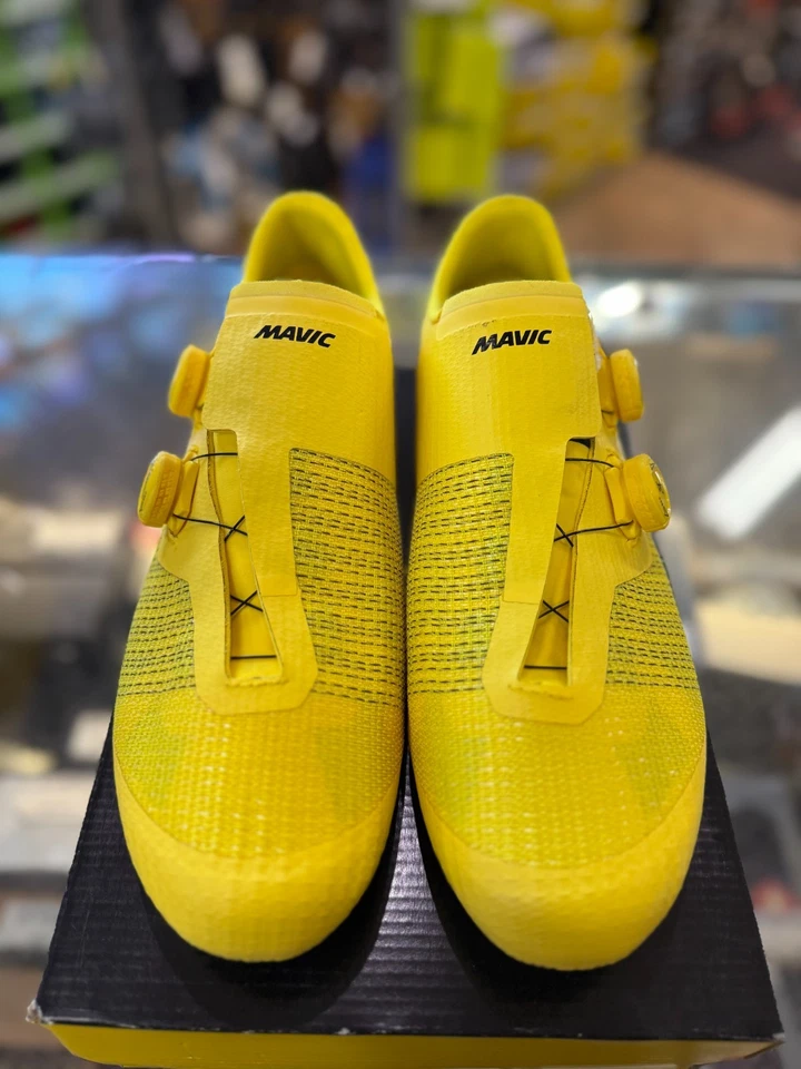Zapato Mavic Cosmic Ultimate III Amarillo 45 1/3 (Talla 11 EE. UU.) Foto 4 de 4