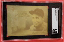 babe ruth holographic baseball card PSA Graded Card Case | 5 Slabs
