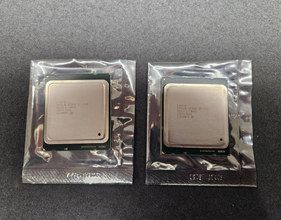 Intel Xeon E5-2620 SR0KQ 6-Core 2.00GHz LGA2011 CPU Lot of 2