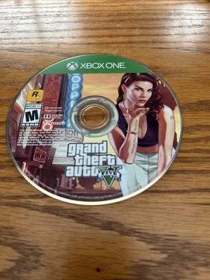 Grand Theft Auto V (Xbox One, 2014) GTA 5 XB1 Disc Only Classic Tested Works!