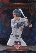 2026 Stars & Stripes USA  Grady Emerson Fireworks #17 PWE