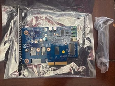 HP MS-4365 SSD PCIe to M.2 Controller Adaptr 742006-002 with FH and LP Bracket