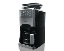 KOENIC KCM 141224 Kaffeemaschine (12 Tassen) Schwarz/Edelstahl