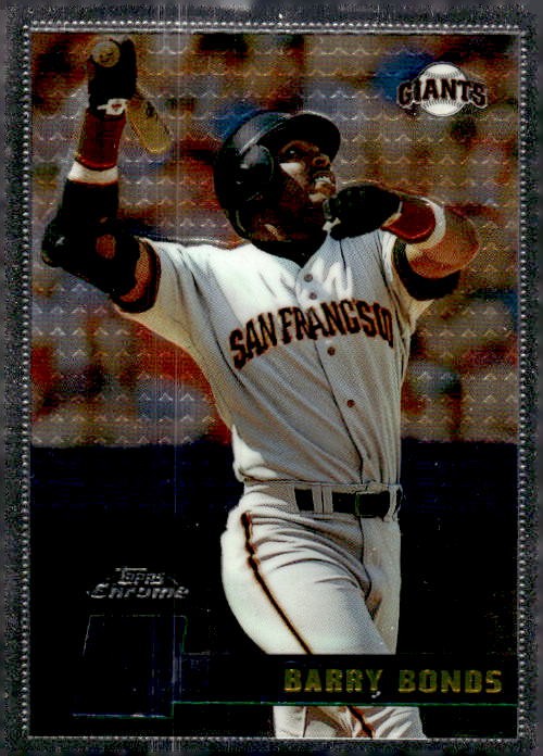 1996 Topps Chrome #119 Barry Bonds