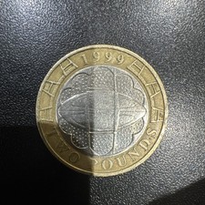 Rugby World Cup 1999 £2 Two Pound Coin Circulated