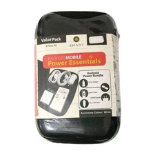 Android Mobile Power Essentials Kit | Wall & Car Chargers, Powerbank, 2 Cables