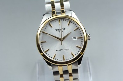 [w/Box Paper] TISSOT Classic Dream Powermatic 80 T158407A Date AT Two ...