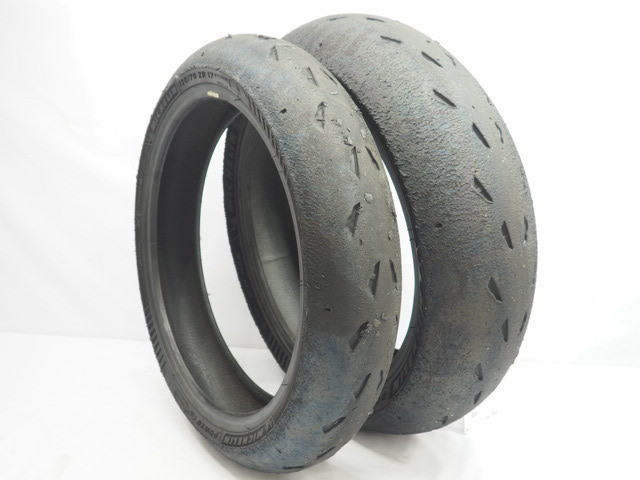 Michelin パワーカップ2   180/55   120/70 Michelin PowerCup2 Tires Set 120/70ZR17 180/55ZR17 Track