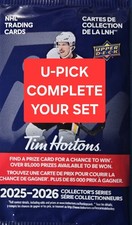 2025-26 UD Tim Hortons NHL Hockey Cards UPICK Base & Inserts Co-Stars