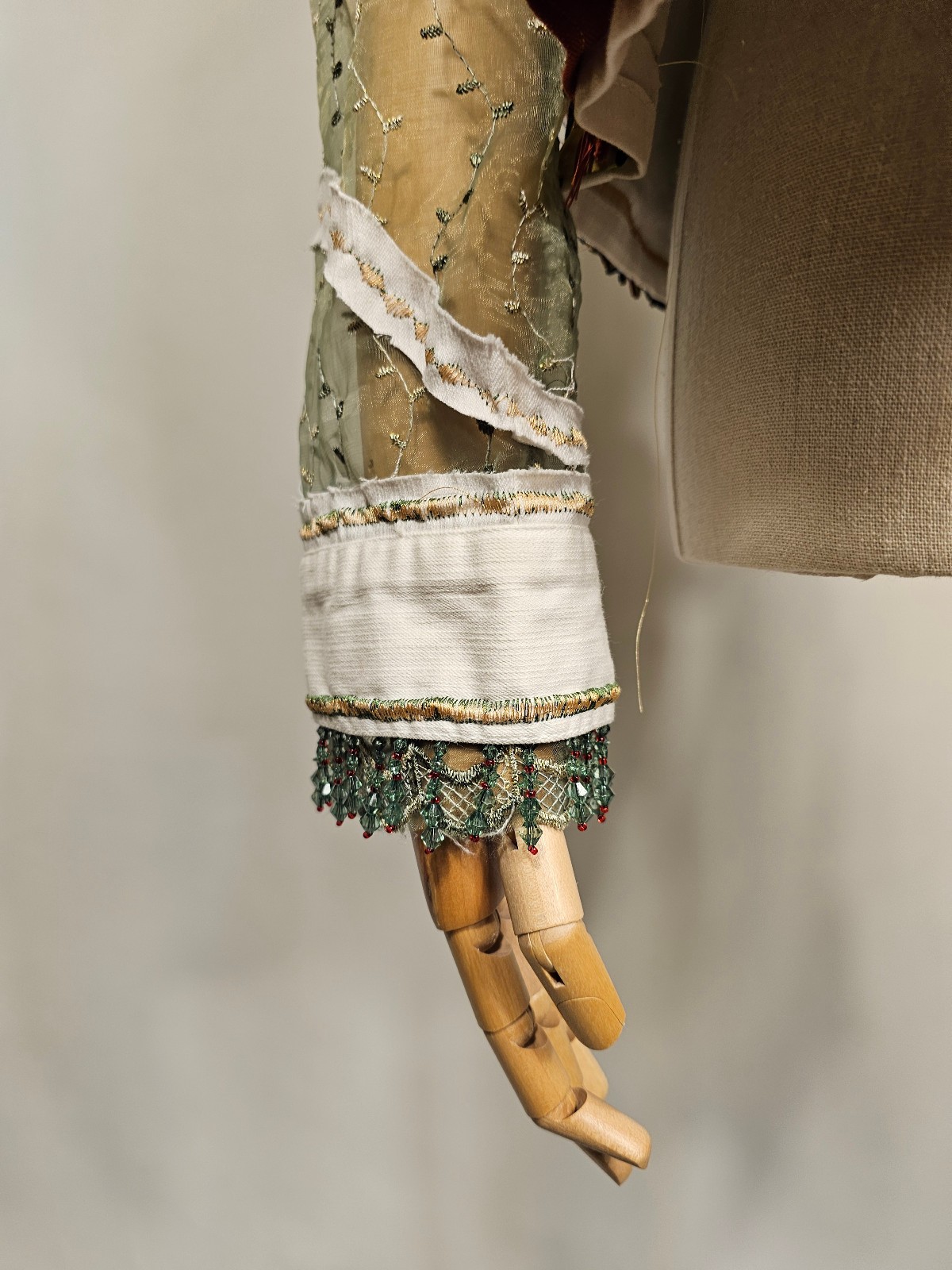"Anna Wintour" Boho jacket. One of a kind. Che21. Handmade. image 6