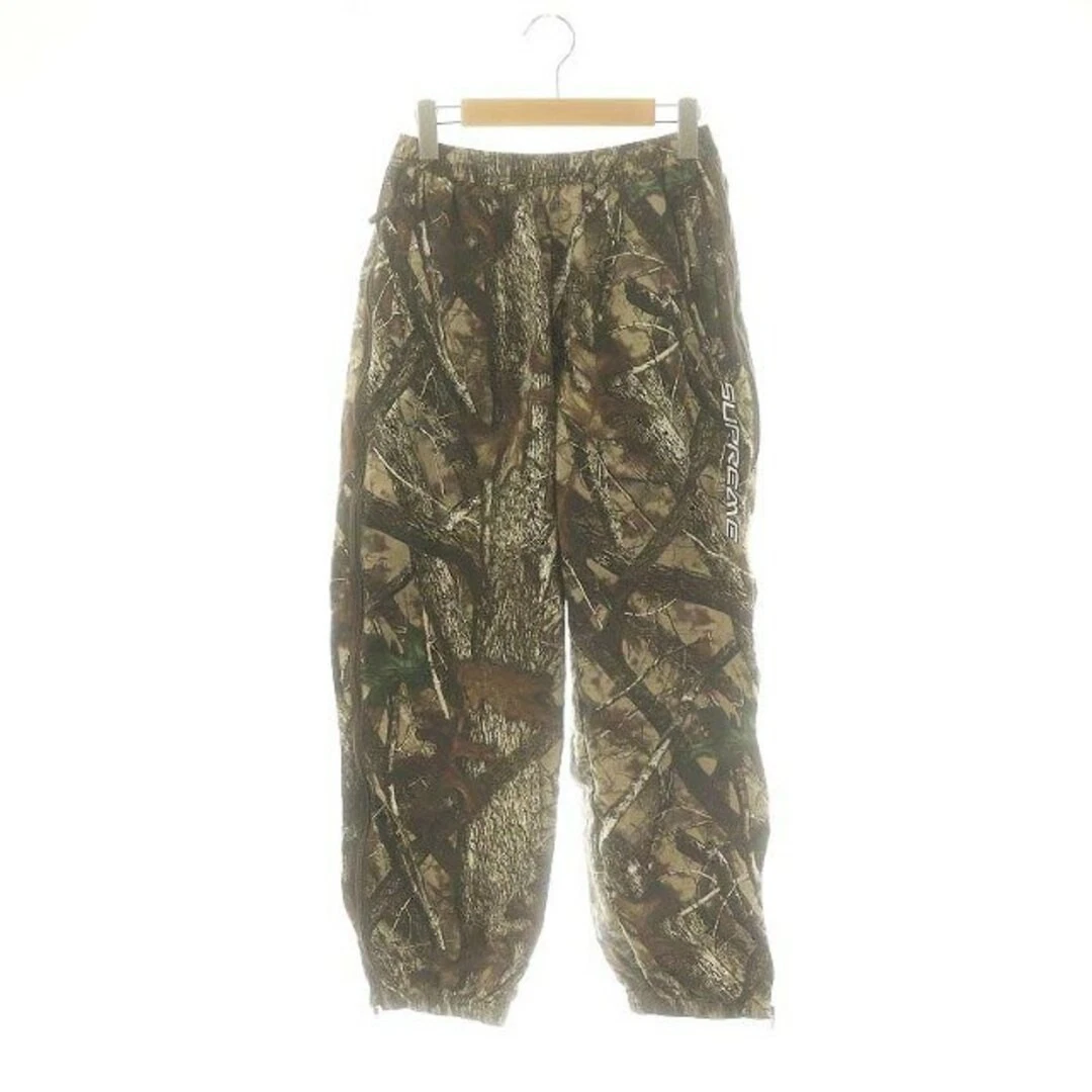 Supreme REAL TREE WARM UP PANTALON motif camouflage jogger S marron MI utilisé 0230e8940d2f