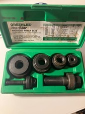 Greenlee 735BB Ball Bearing Knockout Punch Set