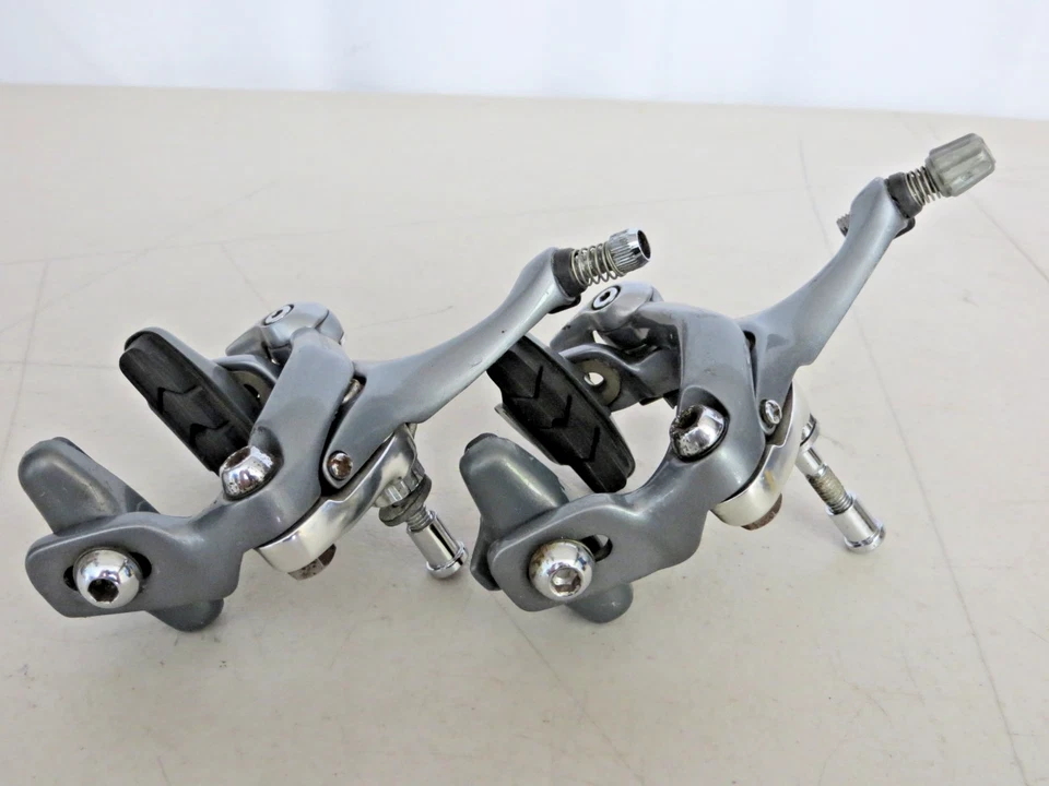 Juego de pinzas de freno delanteras + traseras Shimano 600 tricolor para bicicleta de carretera BR-6403 Japón Foto 4 de 4