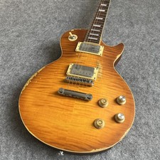 Relic Aged Standard Electric Guitars Flame Maple Top Chrome Hardware