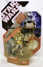 Star Wars 30th Saga Legends Yellow Clone Trooper Officer 3.75  Figure Hasbro New